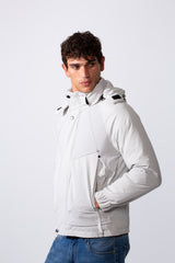 Men's Hooded Long Sleeve Basic Casual Waterproof Jacket