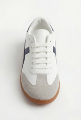 Boy's Bold Contrast Side Stripes Sporty Look Tomato Store Shoes