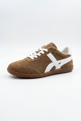 Boy's Bold Contrast Side Stripes Sporty Look Tomato Store Shoes
