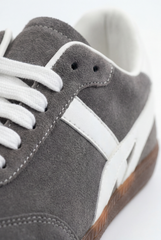 Boy's Bold Contrast Side Stripes Sporty Look Tomato Store Shoes