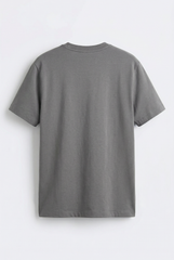 Men’s Tomato Store Ribbed Crew Neckline Chest Bold Text Print Short Sleeves Regular Fit T-Shirt