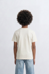 Boy's Tomato Store Minimal Badge T-Shirt Small Chest Label Detail Clean Front Design