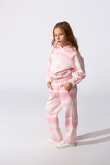 Girl's Melton Tow-Piece Slim Fit Cropped Outfit Set