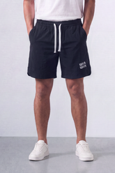 Men’s Tomato Store Win Wave Shorts Light Crinkle Surface Contrast Drawcord Side Pockets Small Win Win Leg Print Waterproof