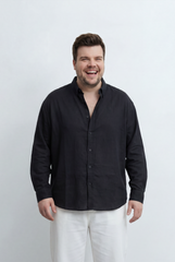 Men’s Tomato Store Big Size Button Down Basic Shirt Clean Tailored Shape Classic Collar Design