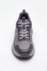 Men's Tomato Store Grid Trek Sneakers Pixel Grid Upper Texture Framed By Sculpted Wave Panels Rugged Lug Sole Duck Shoes