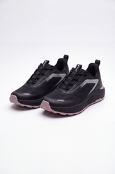 Women's Tomato Store Aero Blade Duck Shoes Sneakers Perforated Grid Texture Across The Upper Sharp Side Overlay Panels Lace Up Front