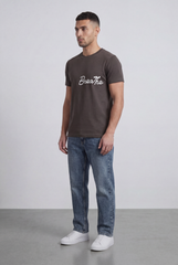 Men’s Tomato Store Graphic Slim fit T-Shirt A Bold Script Back Print