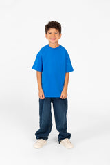 Boy's Basic Oversized Half Sleeves T-Shirt