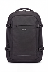Men's Tomato Store Travel Backpack Durable Woven Fabric Compression Buckle Straps Storage Side USB