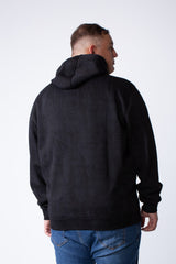 Men's Long Sleeve Kangaroo Pocket With Graphic Pattern Casual Comfy Hooded Big Size Sweatshirt