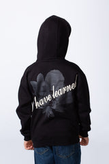 Boy's Tomato Store Bold Raised Script Embroidery Double-Layer Hood Melton Oversize Sweatshirt