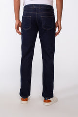 Men's Vintage Effect Straight Essential Jeans Pants