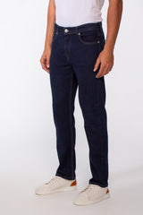 Men's Vintage Effect Straight Essential Jeans Pants