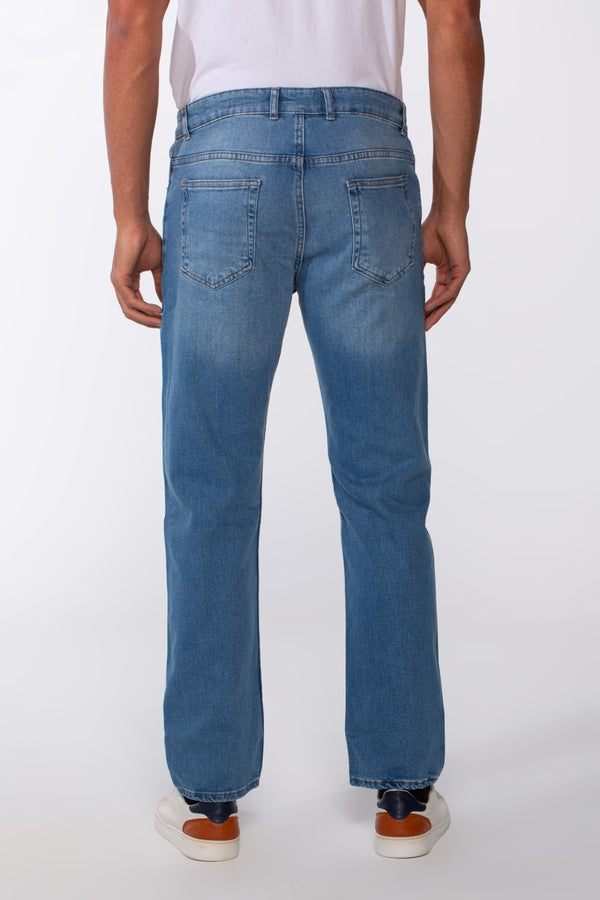 Men's Wide Leg Everyday Jeans Pants
