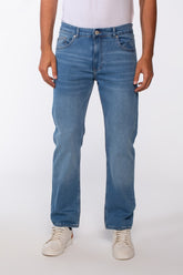 Men's Wide Leg Everyday Jeans Pants
