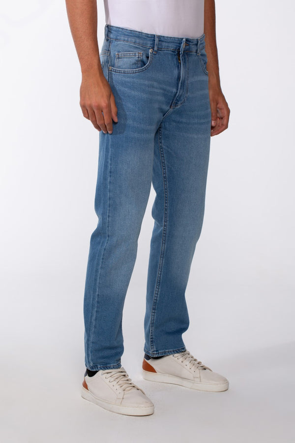 Men's Wide Leg Everyday Jeans Pants