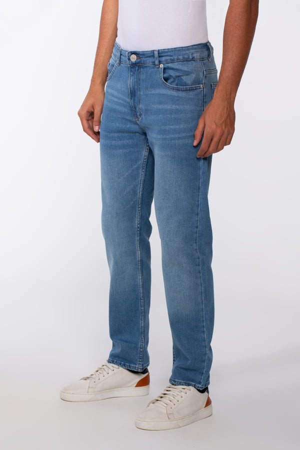 Men's Wide Leg Everyday Jeans Pants