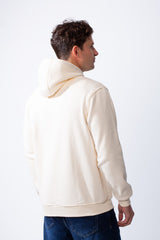 Men's Drawstring Hood Front Kangaroo Pockets Bold Graphic Text Print Everyday Practicality Modern Sweatshirt
