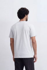Men’s Tomato Store Layered V Neck T-Shirt Double Seam Front Yoke Detail Clean Minimal Relaxed Fit