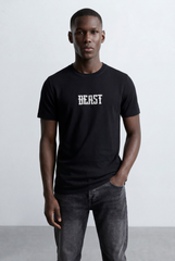 Men’s Tomato Store Embossed Logo Tee Tonal Front Detail Subtle Raised Text