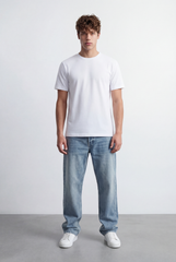 Men’s Tomato Store Crew Neckline Short Sleeves Base Layer Relaxed Professional And Casual T-Shirt