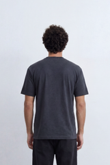 Men’s Tomato Store Speckled Basic Tee Subtle Dot Texture Finish Clean Minimal Front Relaxed Everyday Fit