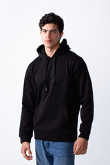 Men's Zip-Up Front Pockets Slim Fit Everyday Wear Casual Design Hood Sweatshirt