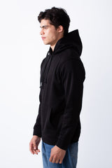 Men's Zip-Up Front Pockets Slim Fit Everyday Wear Casual Design Hood Sweatshirt