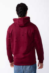 Men's Zip-Up Front Pockets Slim Fit Everyday Wear Casual Design Hood Sweatshirt