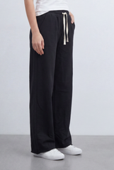 Women’s Tomato Store Fluid Lounge Sweatpants With Smooth Solid Surface Plain Dye Texture