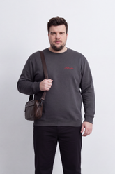 Men's Tomato Store Big Size Melton Sweatshirt Authentic Script Back Graphic