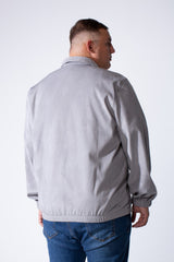 Men's Snap Button With Elasticated Cuffs Classic Collar Side Pockets Modern Versatile Big Size Velvet Shirt
