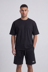 Men’s Tomato Store Night Trace Co-Ord Oversize Set Crafted From Soft Jersey Fabric Featuring Tonal Distressed Scratch Artwork Scattered Outfit