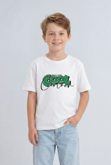 Boy's Tomato Store T-Shirt Oversized Playful Bold Color Print