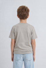 Boy's Tomato Store Graphic Tee Exercise Typography Print Cartoon Character Artwork