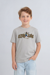 Boy's Tomato Store Graphic Tee Exercise Typography Print Cartoon Character Artwork