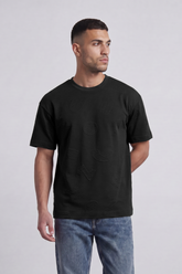 Men’s Tomato Store Ghost Emblem T-Shirt Tonal Raised Symbol Motifs Spread Across A Fine Ripple Surface Relaxed Fit