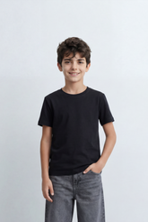 Boy’s Tomato Store Essential T-Shirt Clean Minimal Design Regular Fit Silhouette Everyday Versatility