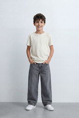 Boy’s Tomato Store Essential T-Shirt Clean Minimal Design Regular Fit Silhouette Everyday Versatility