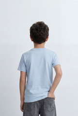 Boy’s Tomato Store Essential T-Shirt Clean Minimal Design Regular Fit Silhouette Everyday Versatility