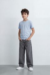 Boy’s Tomato Store Essential T-Shirt Clean Minimal Design Regular Fit Silhouette Everyday Versatility