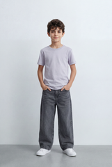 Boy’s Tomato Store Essential T-Shirt Clean Minimal Design Regular Fit Silhouette Everyday Versatility