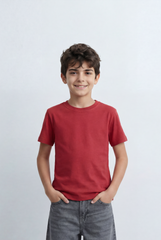 Boy’s Tomato Store Essential T-Shirt Clean Minimal Design Regular Fit Silhouette Everyday Versatility