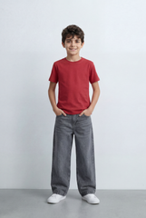 Boy’s Tomato Store Essential T-Shirt Clean Minimal Design Regular Fit Silhouette Everyday Versatility