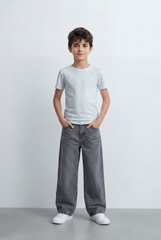 Boy’s Tomato Store Essential T-Shirt Clean Minimal Design Regular Fit Silhouette Everyday Versatility