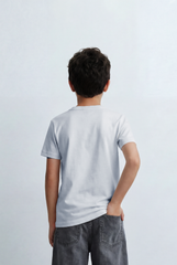 Boy’s Tomato Store Essential T-Shirt Clean Minimal Design Regular Fit Silhouette Everyday Versatility