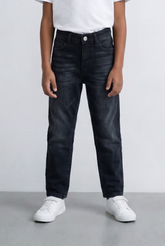 Boy's Tomato Store Jeans Denim Boyfriend Pants With Five Pockets