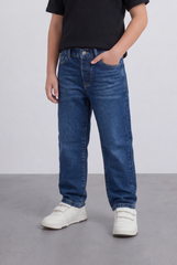 Boy's Tomato Store Boyfriend Denim Pants Mid Rise Flow Washed Vintage Finish