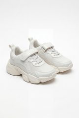 Girl's Play-Ready Trainer Hook And Loop Dtrap Pull Tabs The Heel Maximum Comfort for All Day Active Play Shoes